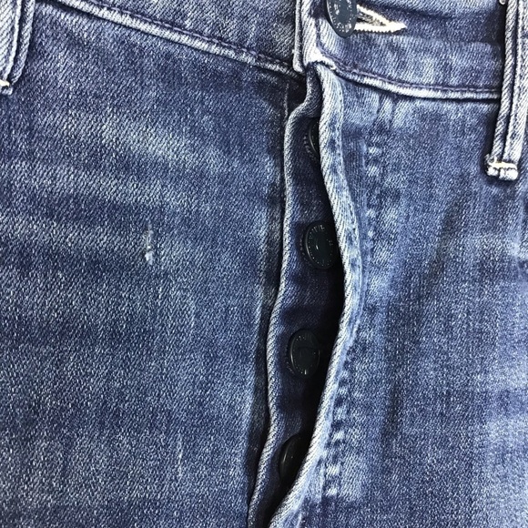 MOTHER The Stunner Ankle Fray in Field of Dreams Size 29. - Picture 5 of 12